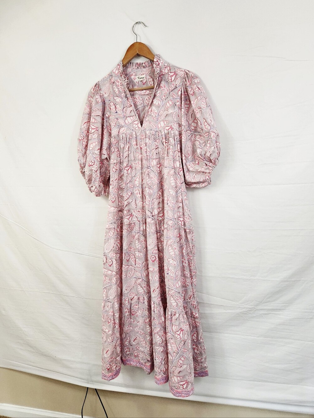 Karni Hand Painted Midi Dress
